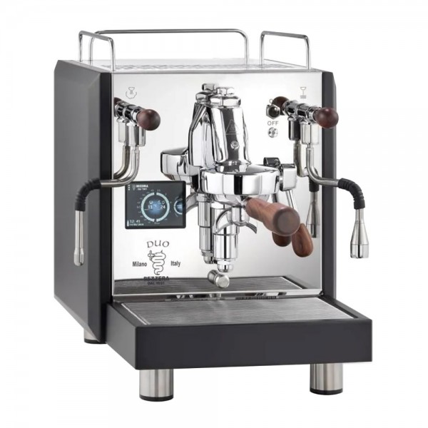 Bezzera Duo PM schwarz - 2-Kreis Siebträger Espressomaschine - mit ...